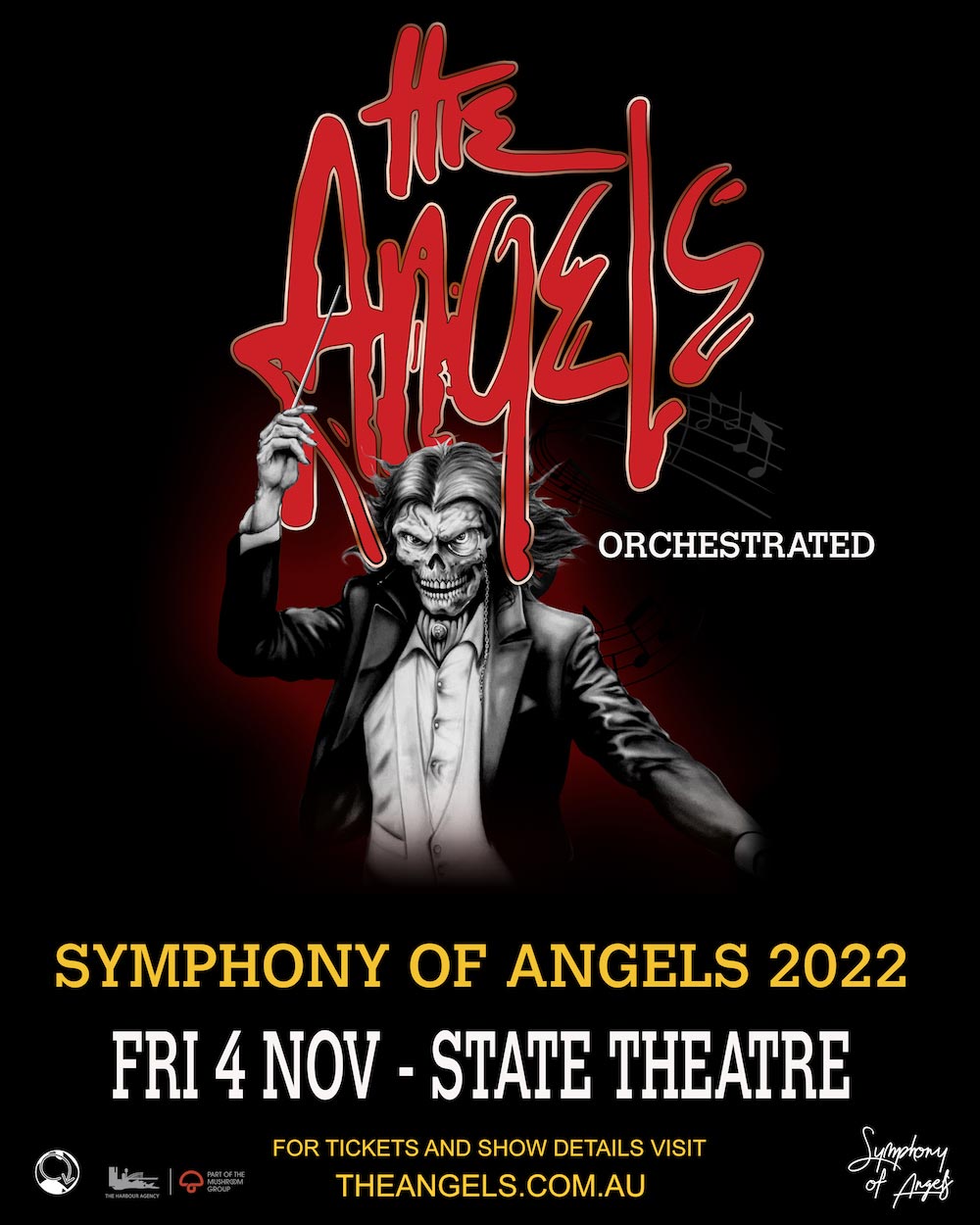 Symphony Of Angels - 2022 - Sydney - State Theatre - Poster