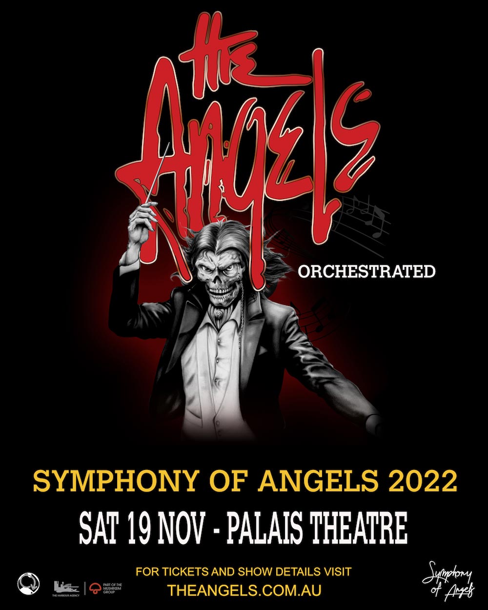 Symphony Of Angels - 2022 - Melbourne - Palais Theatre - Poster