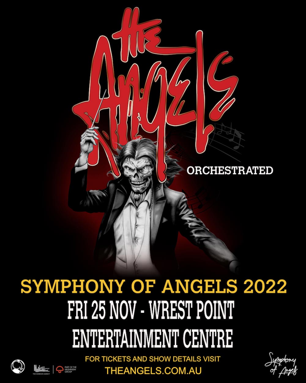 Symphony Of Angels - 2022 - Hobart - Wrest Point - Poster