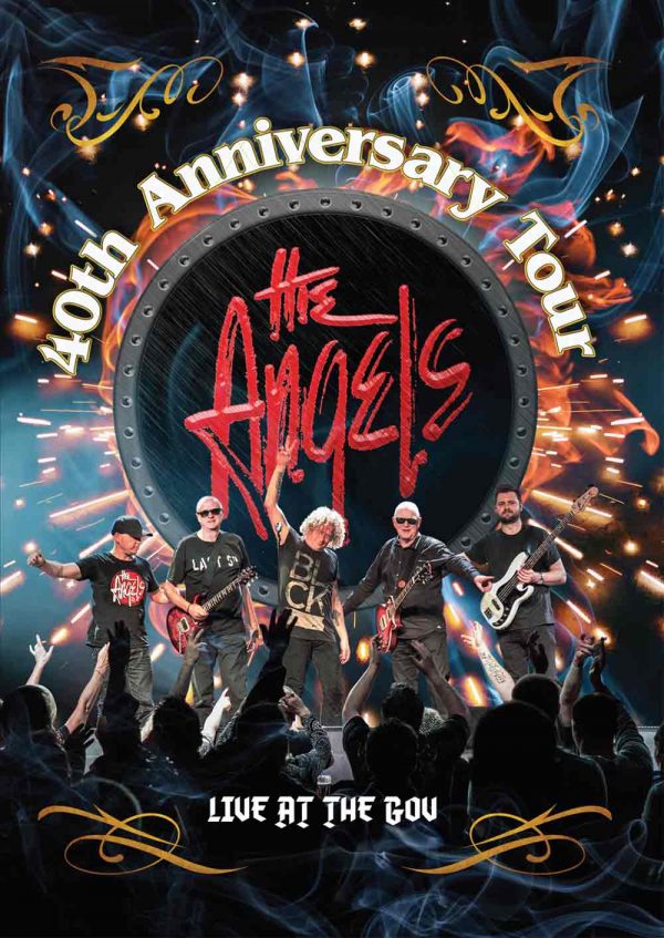 The Angels - 40th Anniversary Tour - DVD - Front Cover