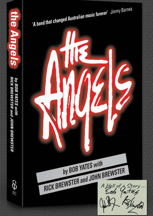 The Angels - The Book - Signed Copy - Picture Of Cover & Signature Bookplate