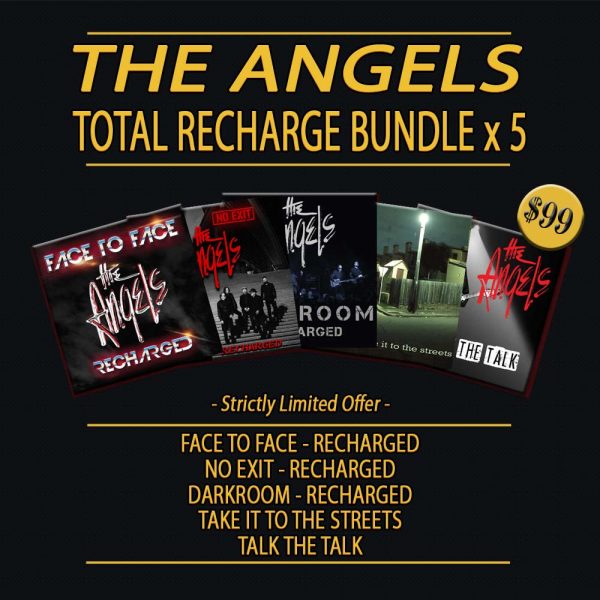 The Angels- Total Recharge - 5 Album CD Bundle - Product Image