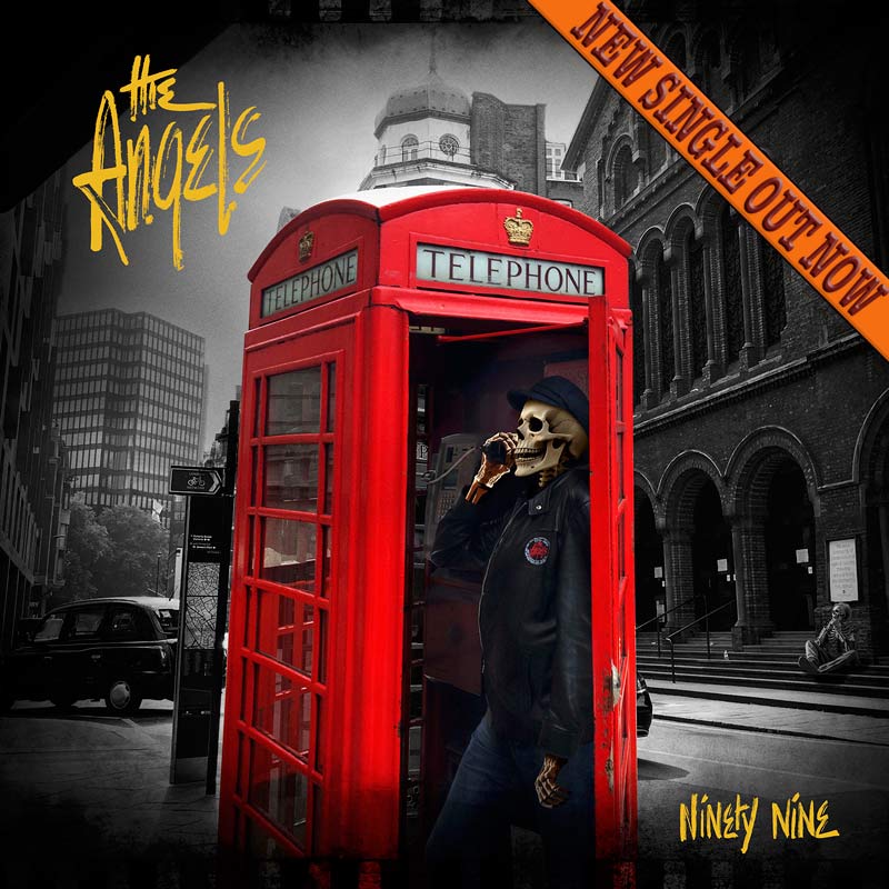 The Angels - Ninety Nine - CD - Front Cover - New Single Out Now