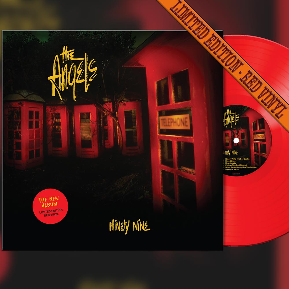 Ninety Nine – Red Vinyl 12″ <br/> Limited Edition <br/>The Angels