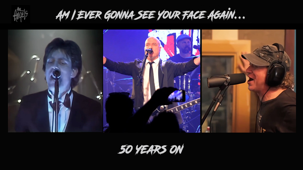 Promotional Image - The Angels - Am I Ever Gonna See Your Face Again - 50 Years On - EP Promotional Video - Poster Frame