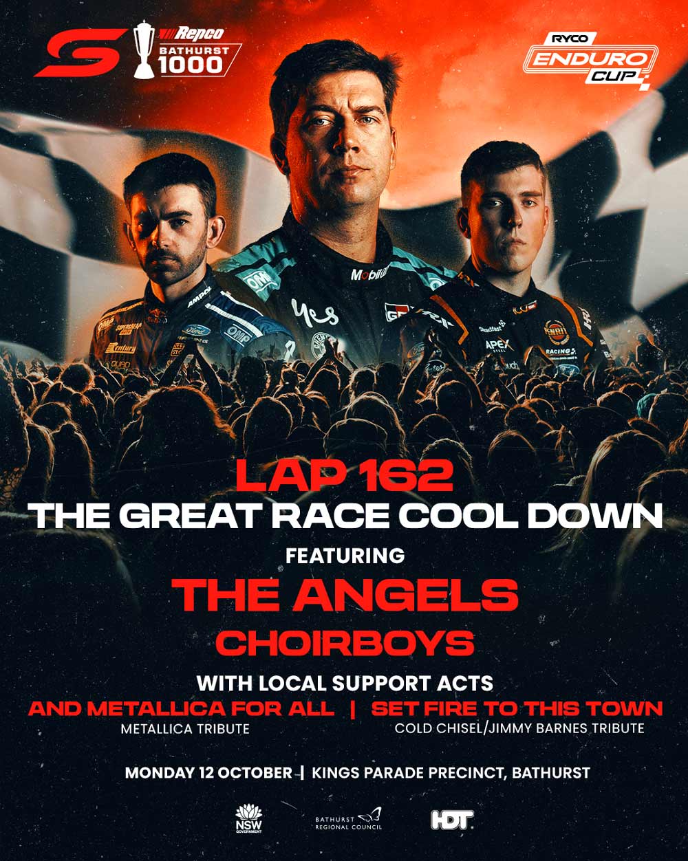 Angels To Headline Free Concert For Bathurst 1000 Angels To Headline Free Concert For Bathurst 1000